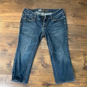 Women's Y2K Blue Cropped Jeans